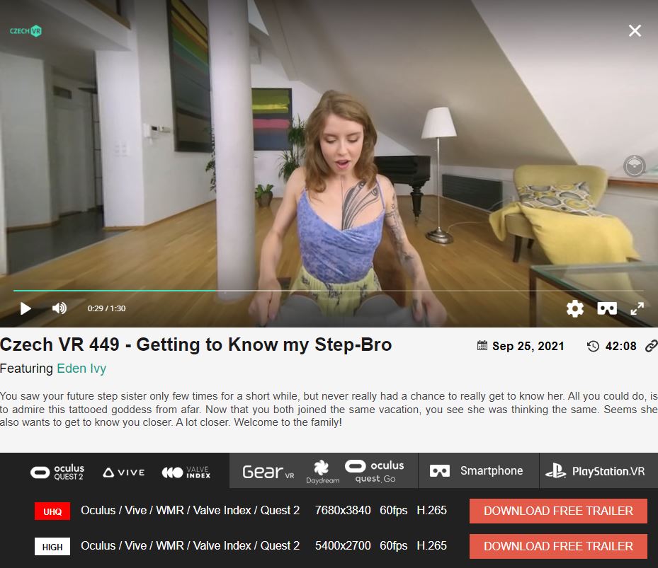 VR Porno auf CzechVR